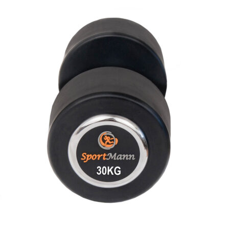 Gantera cauciucata Sportmann Deluxe 30 kg